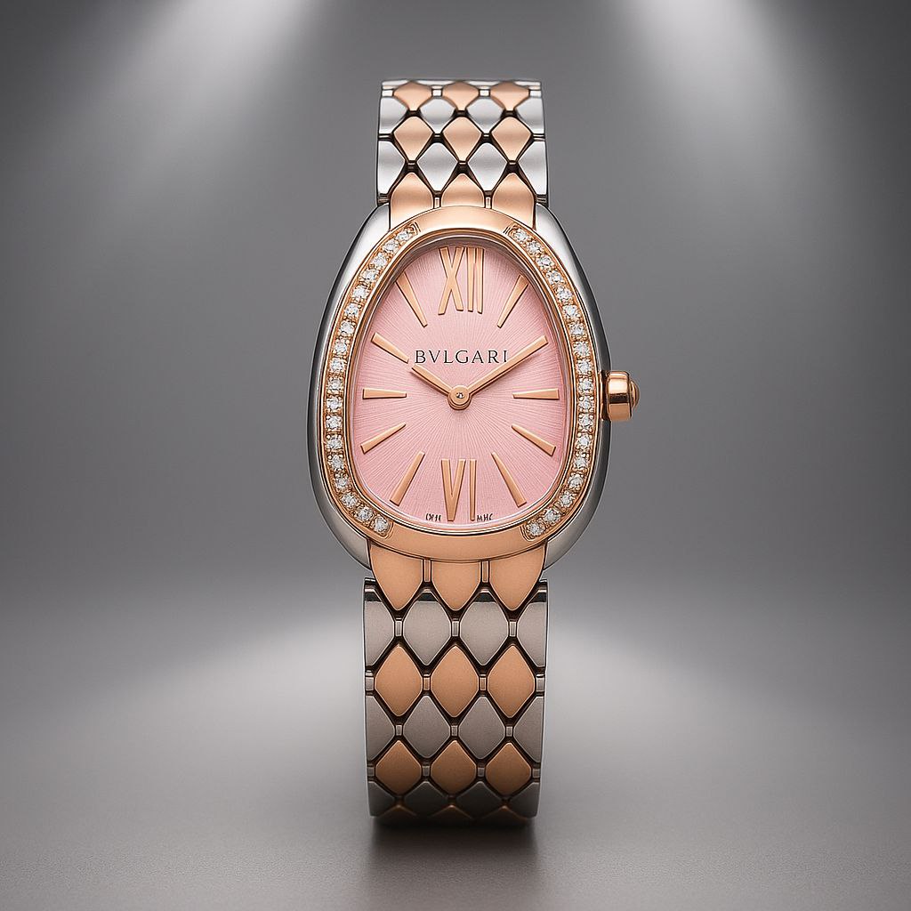 Bvlgari Serpenti Pink Dial Luxury Watch
