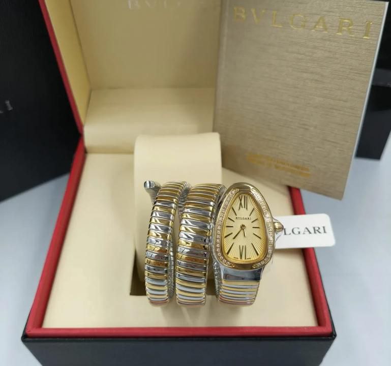 Bvlgari Serpenti Gold Dual Tone Watch