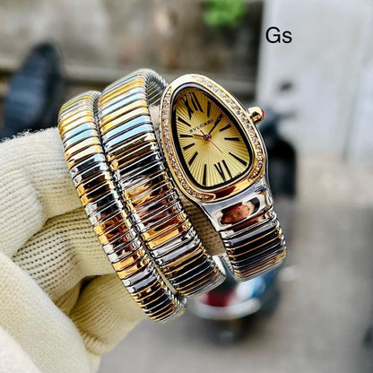 Bvlgari Serpenti Gold Dual Tone Watch