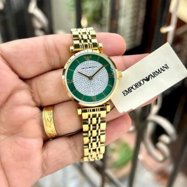 Fossil Rose Gold Skeleton Two Tone Watch