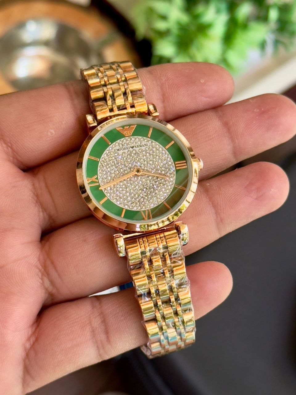 Fossil Rose Gold Skeleton Two Tone Watch