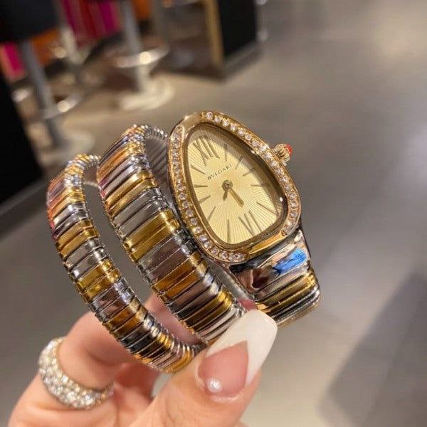 Bvlgari Serpenti Gold Dual Tone Watch