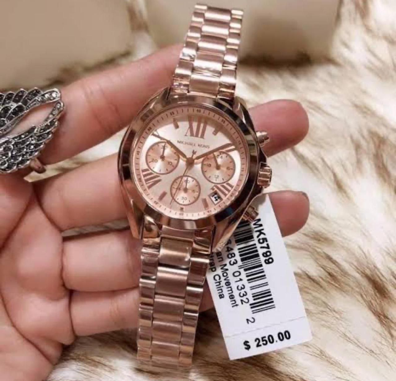 MICHAEL KORS BRADSHAW ROSE GOLD