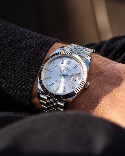 ROLEX DATEJUST SILVER DIAL