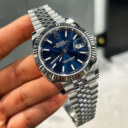 ROLEX DATEJUST BLUE DIAL