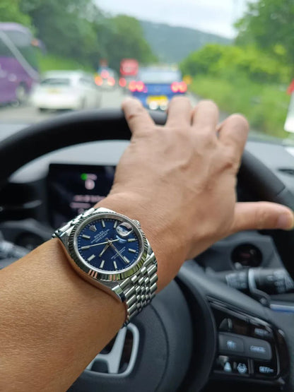 ROLEX DATEJUST BLUE DIAL