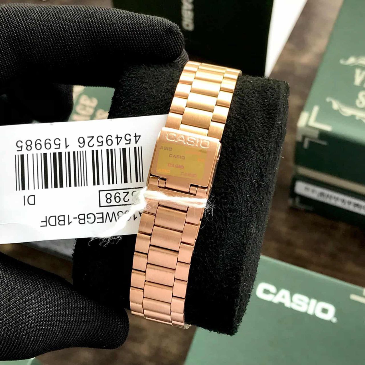 Casio Vintage Rose Gold Digital Watch
