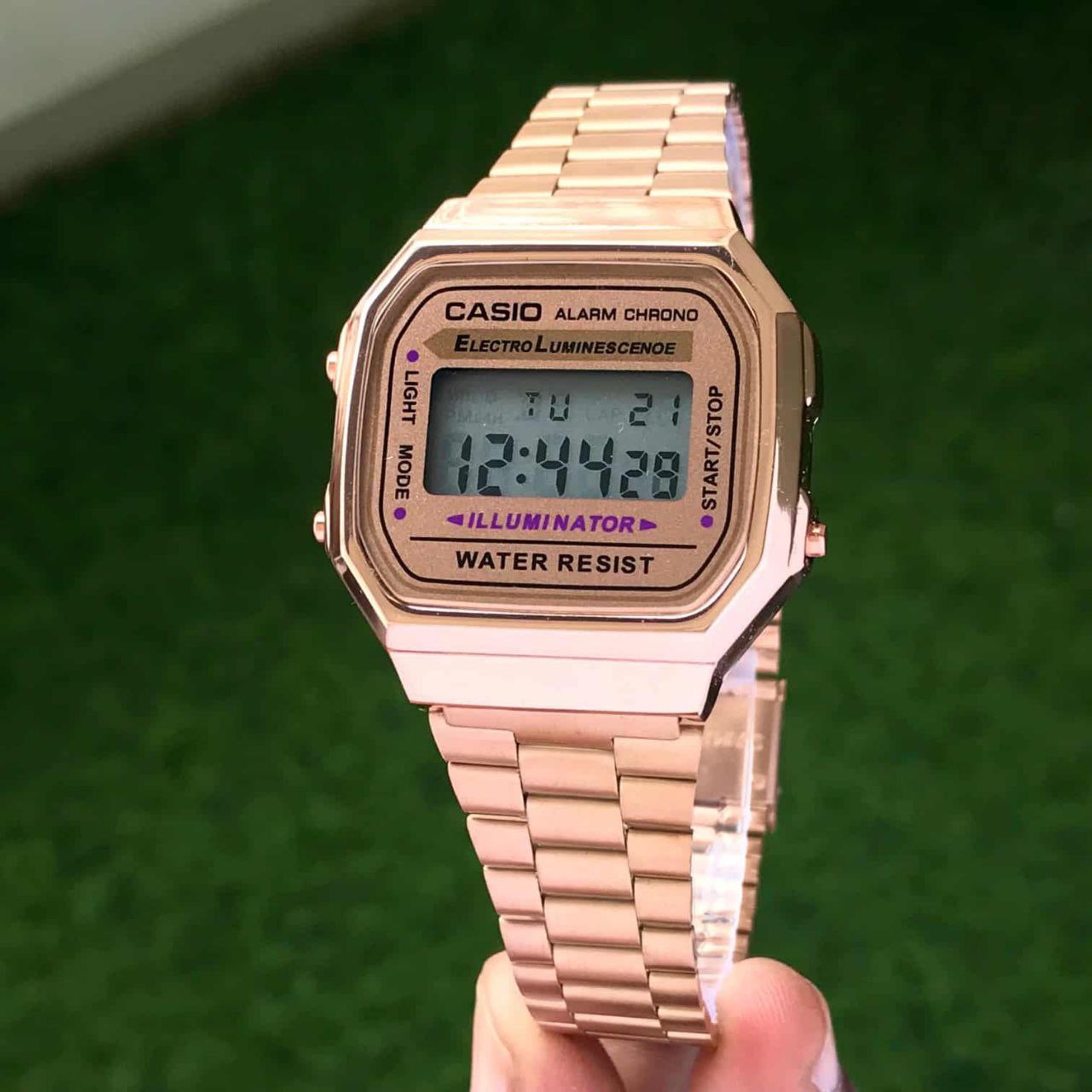 Casio Vintage Rose Gold Digital Watch