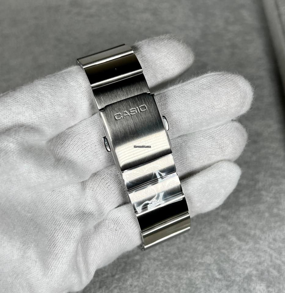 Casio Vintage Square Silver Dial Men's Watch