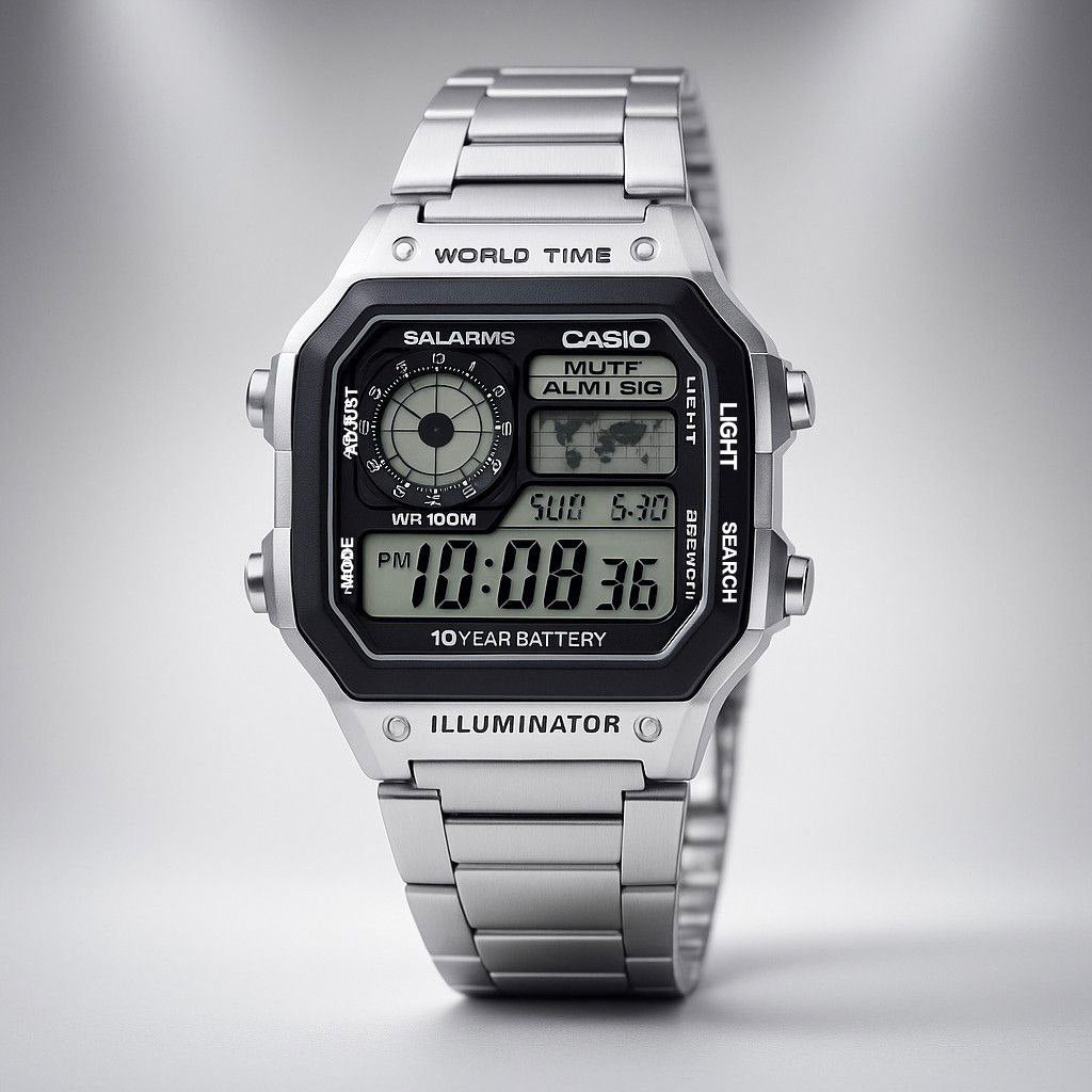Casio Multi-Function Digital Steel Men's Watch