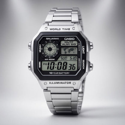 Casio Multi-Function Digital Steel Men's Watch