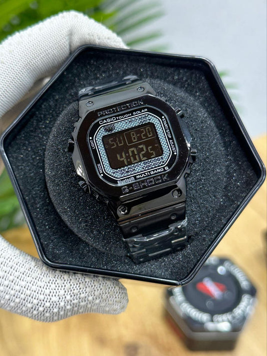 Casio G-Shock Full Metal Black Digital Tough Solar Watch for Men