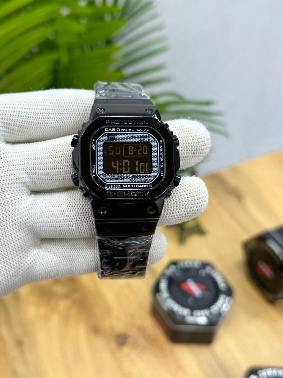 Casio G-Shock Full Metal Black Digital Tough Solar Watch for Men