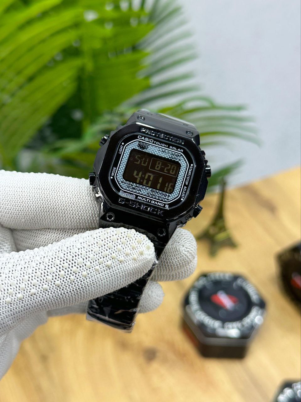 Casio G-Shock Full Metal Black Digital Tough Solar Watch for Men