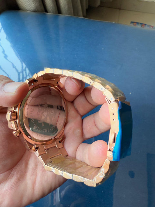Diesel Oversized Rose Gold Men's Chronograph Watch