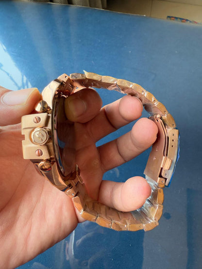 Diesel Oversized Rose Gold Men's Chronograph Watch