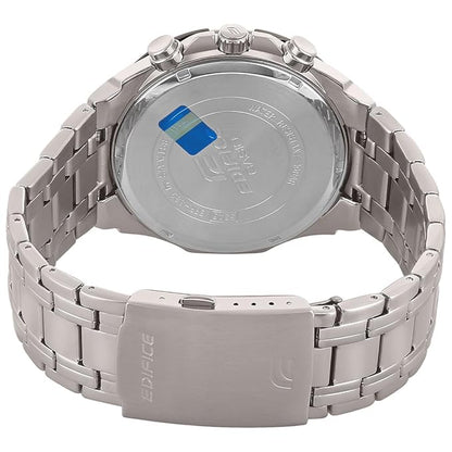 Casio Edifice Silver  Analog Dial Chronograph Steel