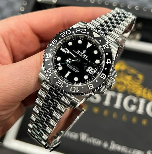 Rolex GMT Master II Silver Watch