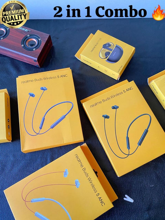 Realme Buds T110 Wireless3 Combo Earphones Set