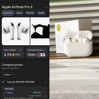 AirPods Pro 3 ANC Wireless Earbuds
