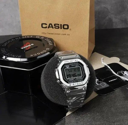 Casio G-Shock Full Metal Silver Digital Tough Solar Watch for Men