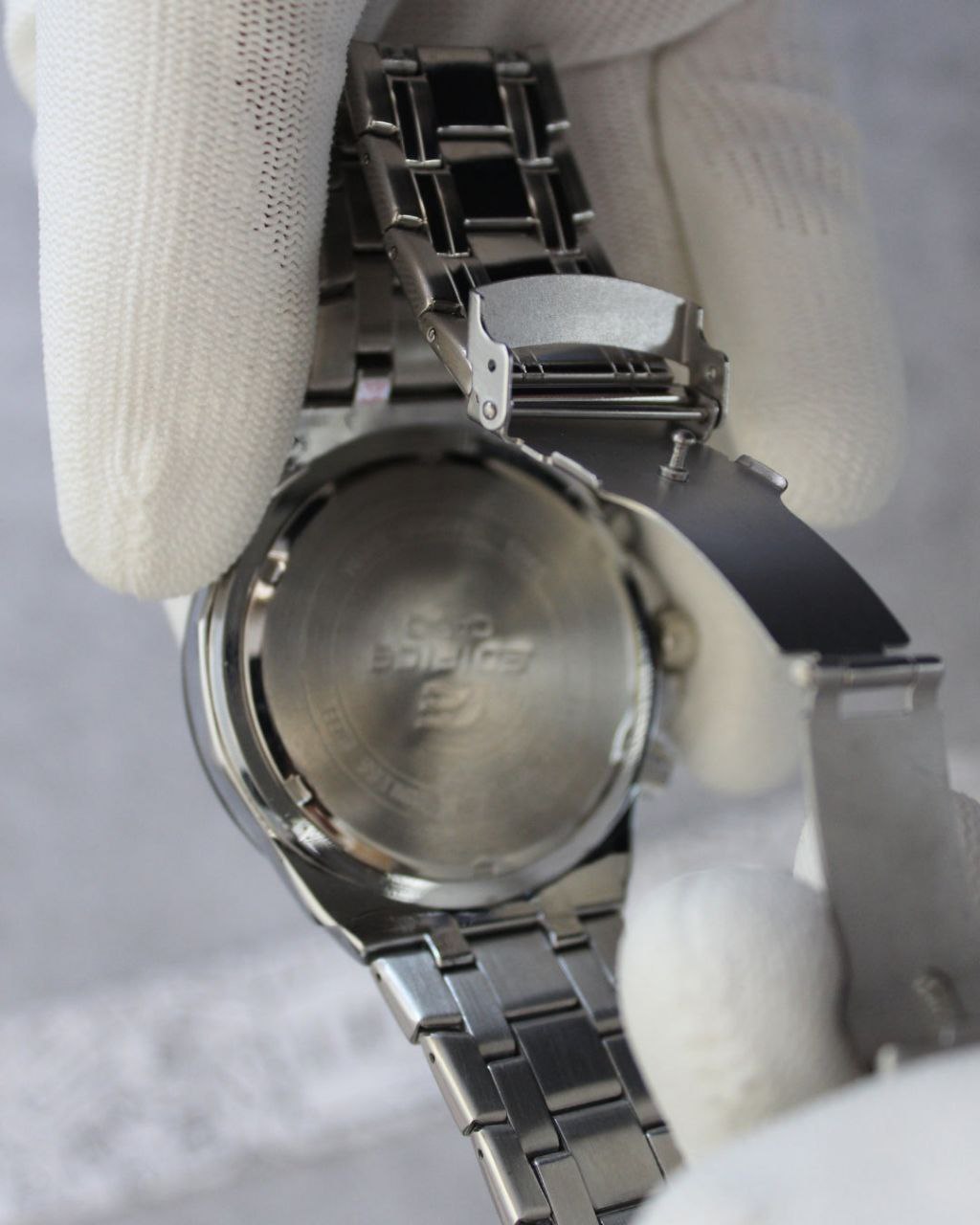Casio Edifice Black Gold Chronograph Steel Watch
