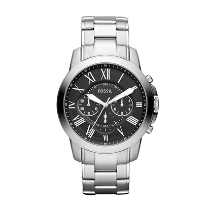 Fossil Grant Silver Watch FS4736