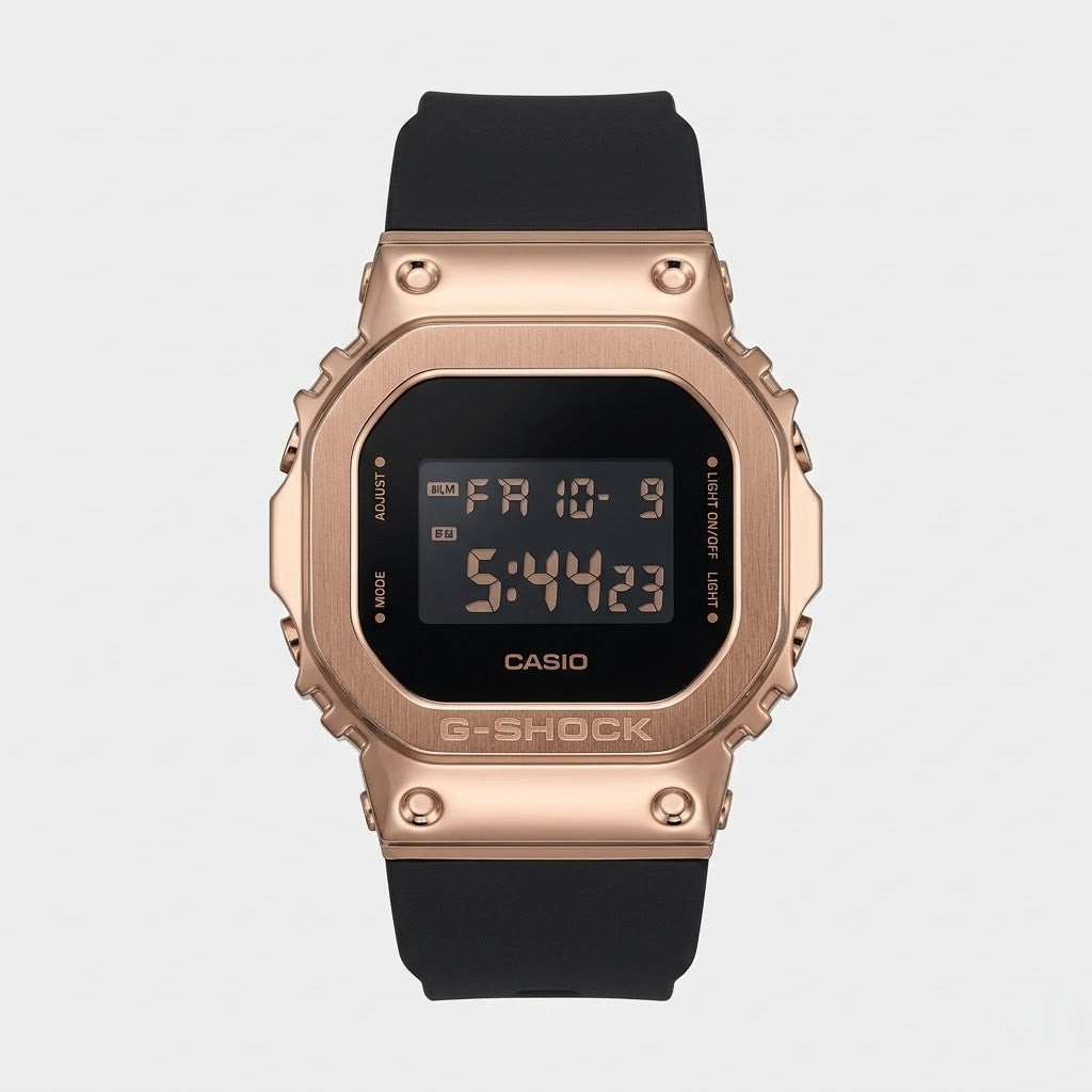 CASIO G-SHOCK GA-2100 – ROSE GOLD BLACK EDITION