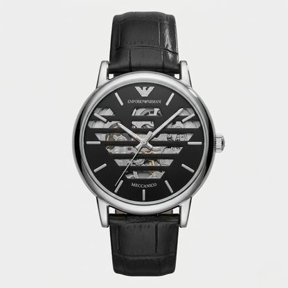 EMPORIO ARMANI SKELETON – MECCANICO BLACK EDITION