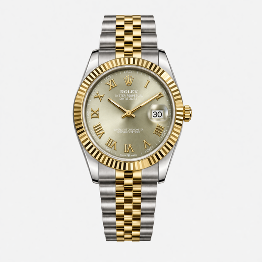 Rolex Datejust Champagne Dial Two-Tone Jubilee Bracelet Watch