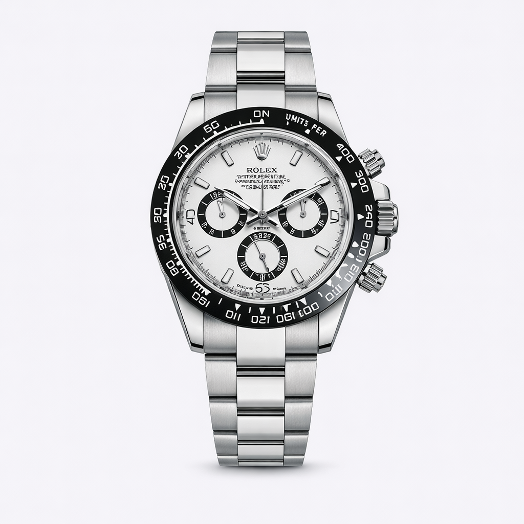 Rolex Daytona White Dial Stainless Steel Oyster Chronograph Watch