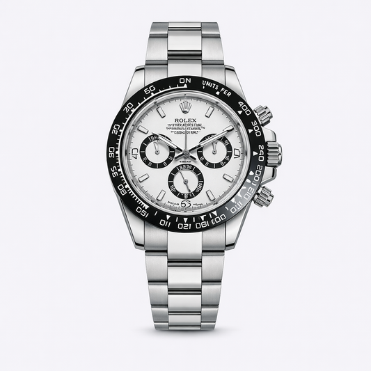 Rolex Daytona White Dial Stainless Steel Oyster Chronograph Watch