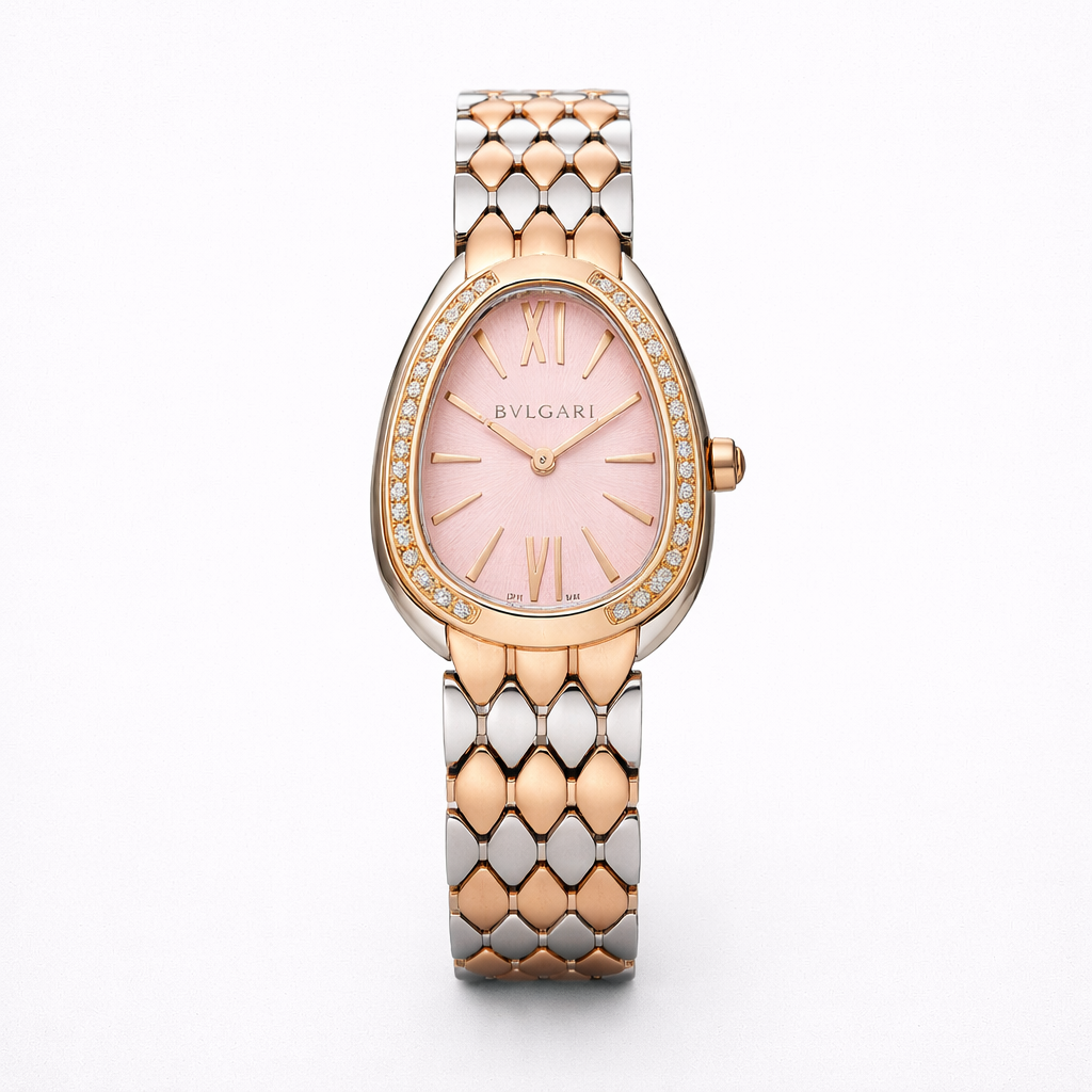 Bvlgari Serpenti Pink Dial Luxury Watch