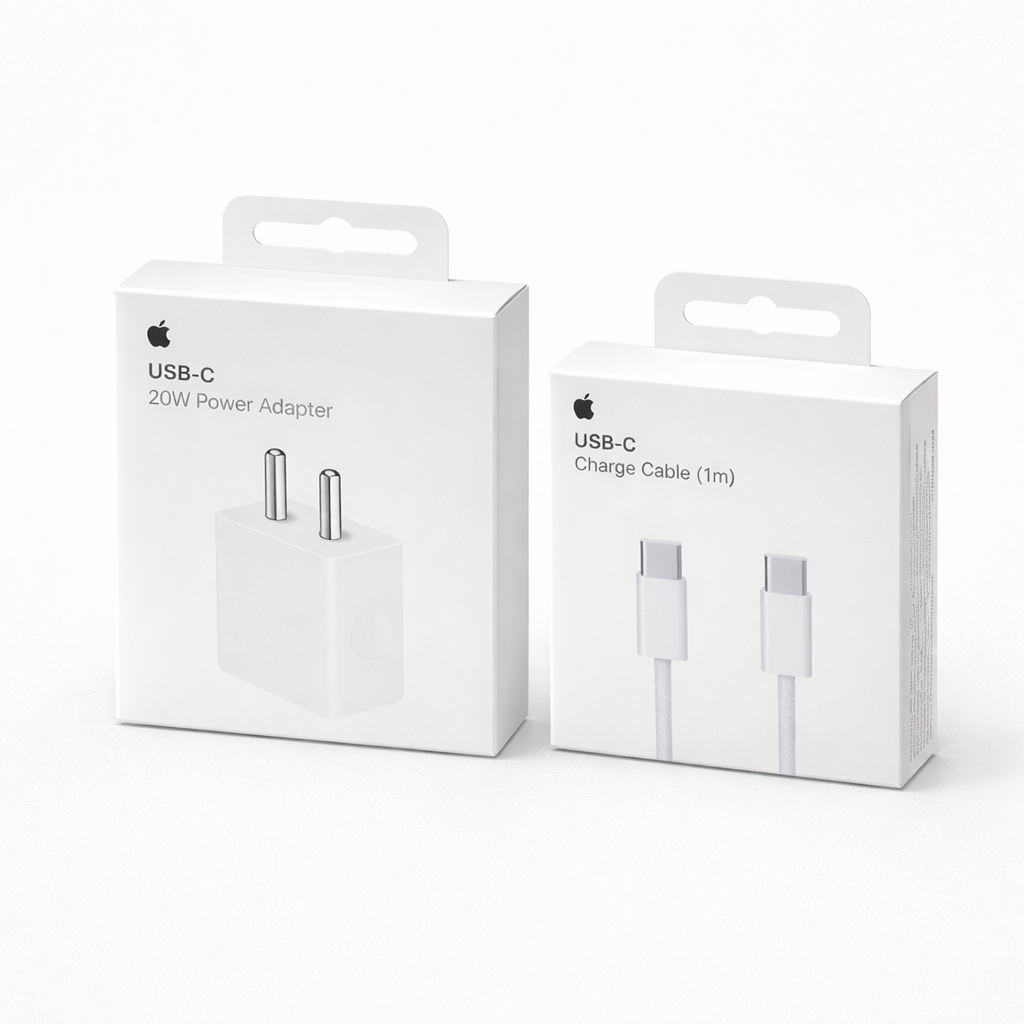 Apple 20W Fast Charger Combo Type-C