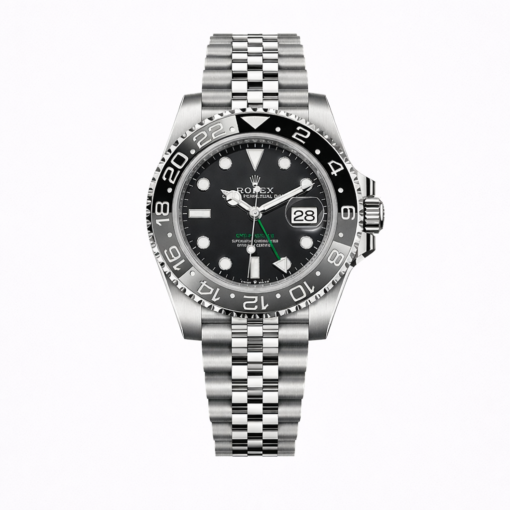 Rolex GMT Master II Silver Watch