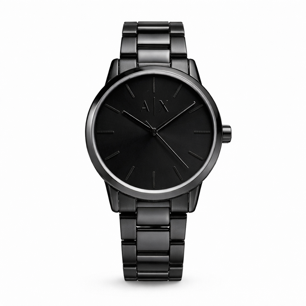 Armani Exchange Minimal Black Dial Men's Watch