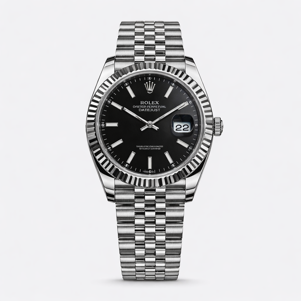 ROLEX DATEJUST BLACK DIAL