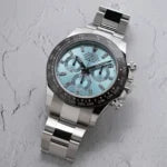 Rolex Daytona Ice Blue Dial Stainless Steel Oyster Chronograph Watch