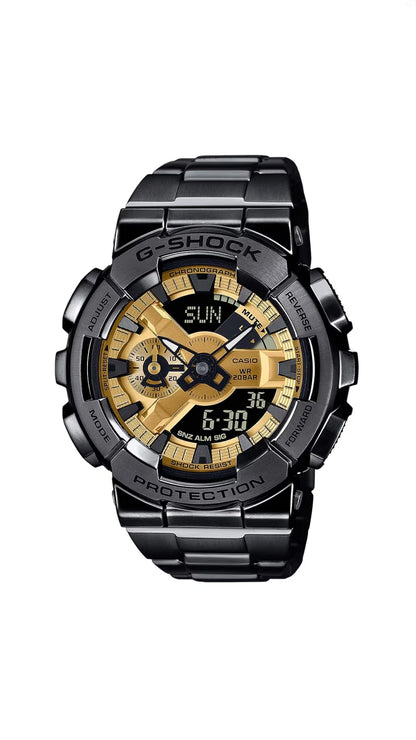 Casio G-Shock GM-110BD-1A9DR Analog-Digital Black Dial Men