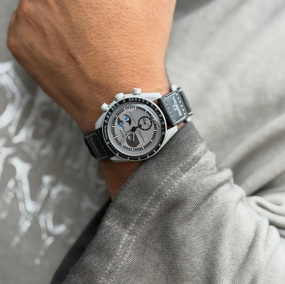 Omega × Swatch Speedmaster MoonSwatch Mission to Moon Chronograph Watch