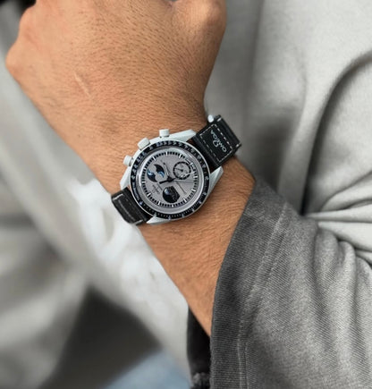 Omega × Swatch Speedmaster MoonSwatch Mission to Moon Chronograph Watch