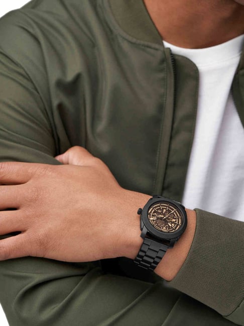 FOSSIL – MODERN MACHINE AUTOMATIC ME3253 BLACK EDITION
