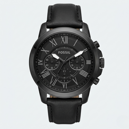 FOSSIL BRONSON BLACK CHRONOGRAPH
