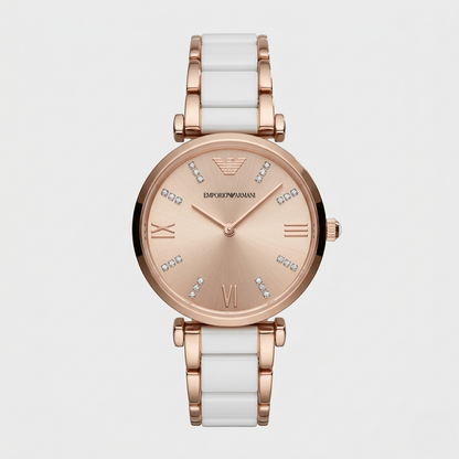 EMPORIO ARMANI – AR1486 MOTHER OF PEARL WHITE EDITION