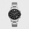 EMPORIO ARMANI CHRONOGRAPH – SILVER BLACK EDITION