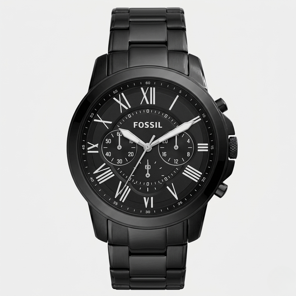 FOSSIL BLACK CHRONOGRAPH – FULL METAL EDITION