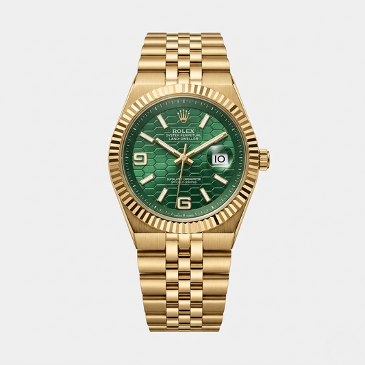 ROLEX LAND-DWELLER – GREEN GOLD PREMIUM EDITION