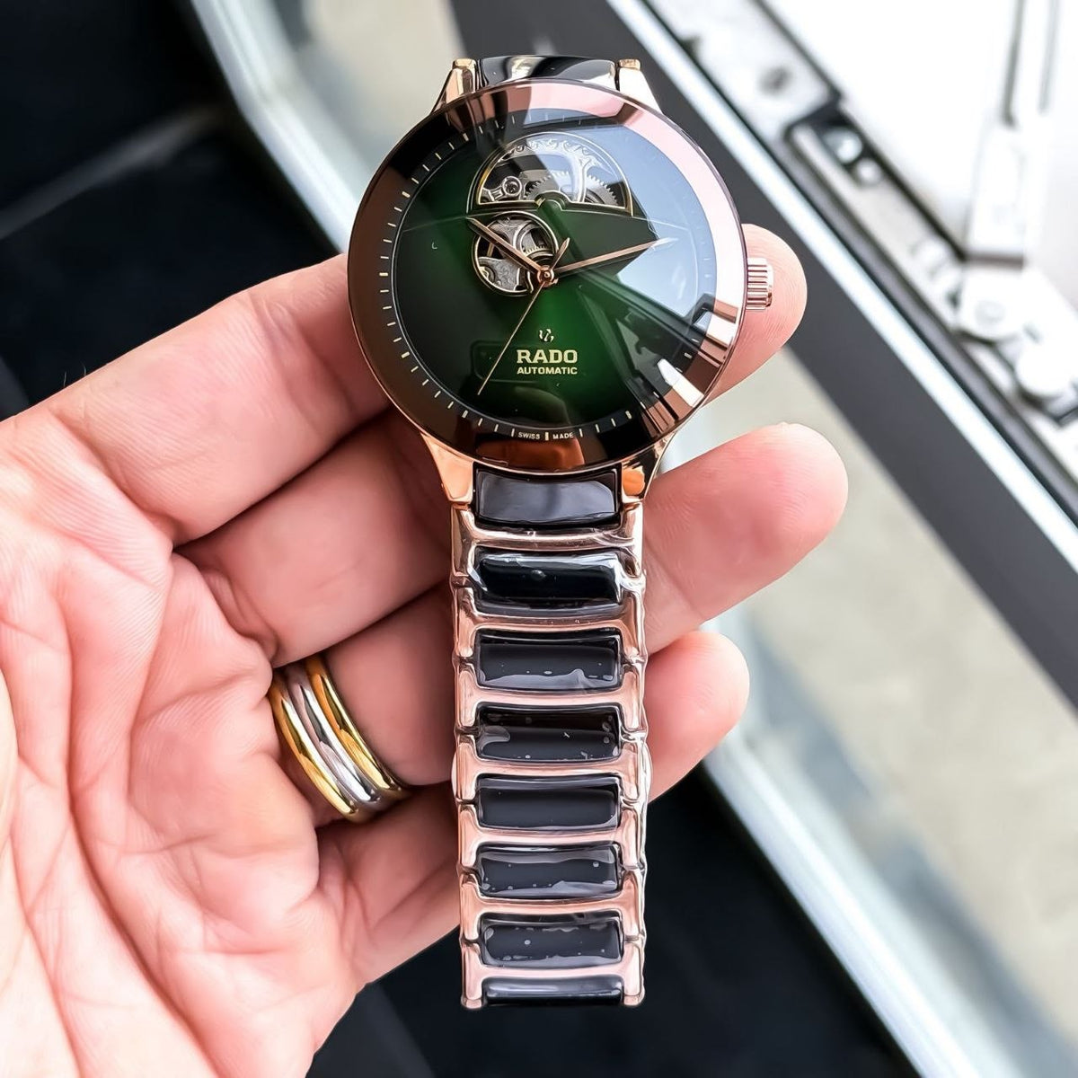 Rado Centrix Automatic Open Heart Jubile Watch