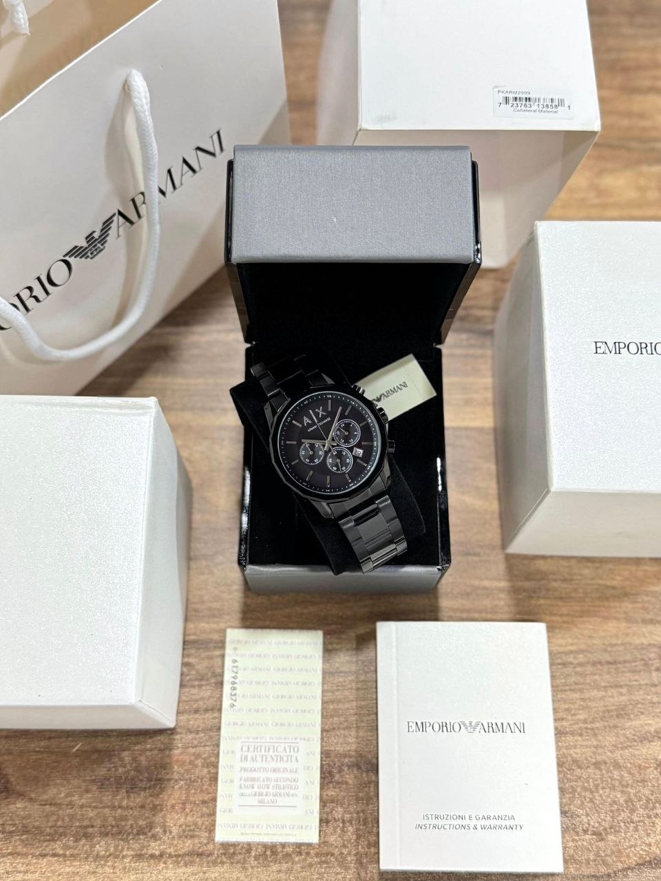Armani Exchange AX1722 Full Black Men's Watch