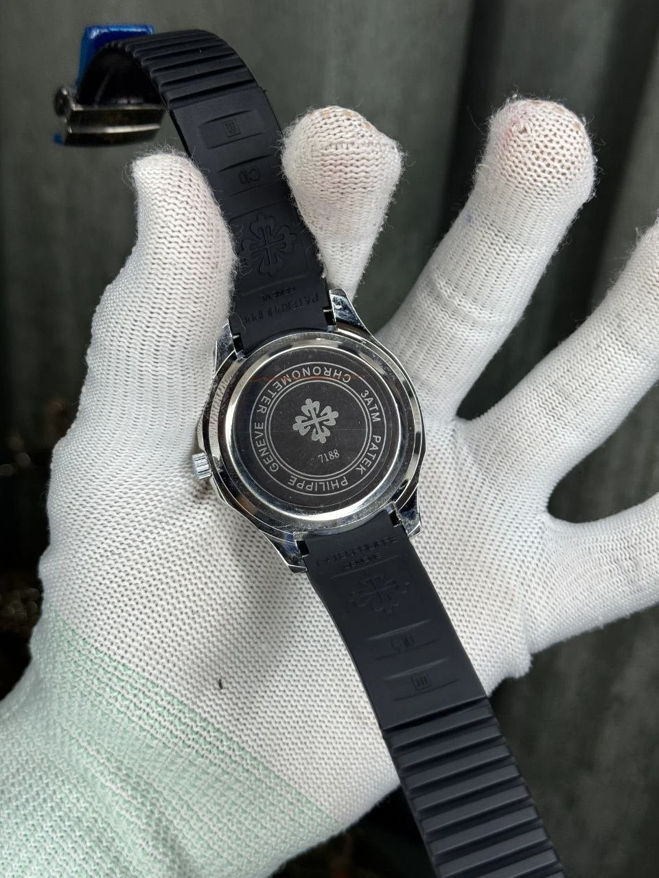 PP Aquanaut White Dial with Dimond Watch